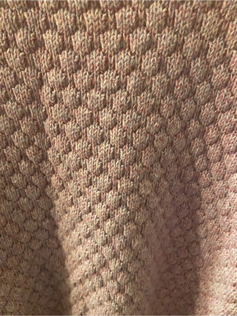 In Every Story Plus Size 2X Dusty Rose Textured Knit Sweater|Cozy & Oversized - Picture 6 of 6
